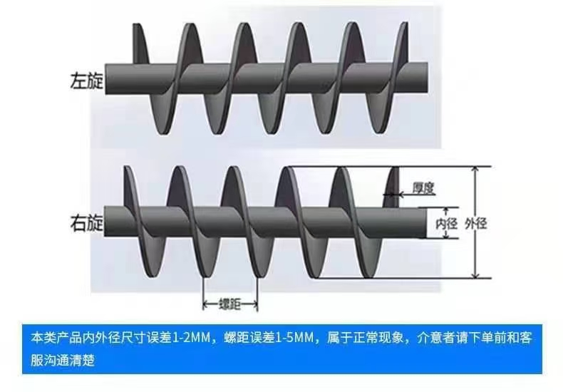 石嘴山市不锈钢螺旋叶片无轴螺旋叶片 - 排名